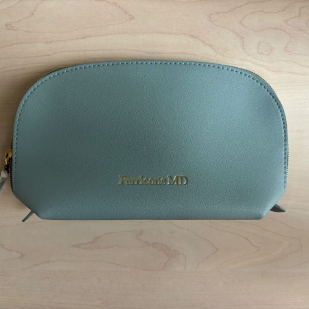 Sale! New Aqua Blue Perricone Cosmetic Case